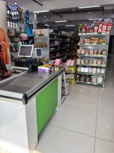 GUJCO Mart billing counter